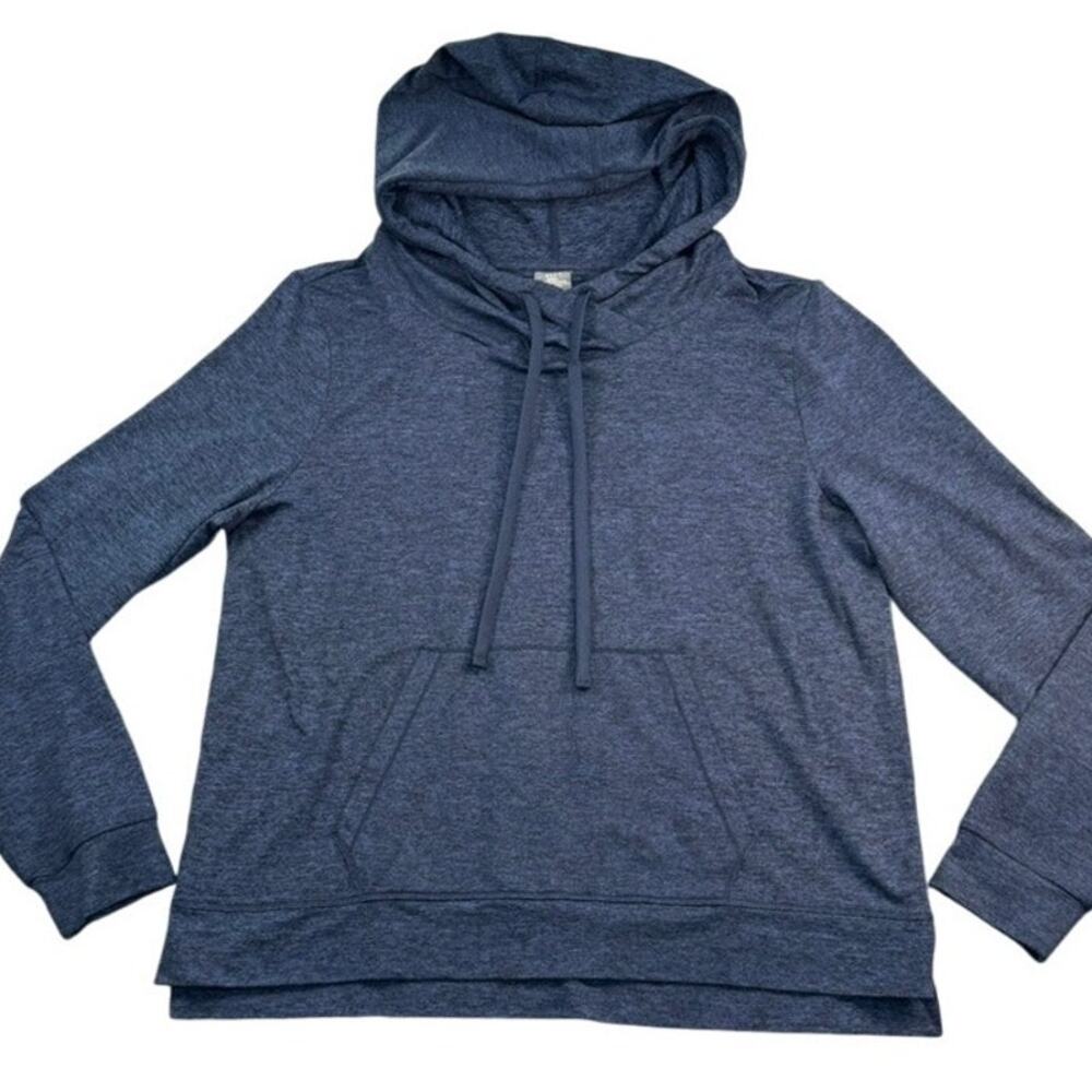 We Over Me Hoodie Medium Blue